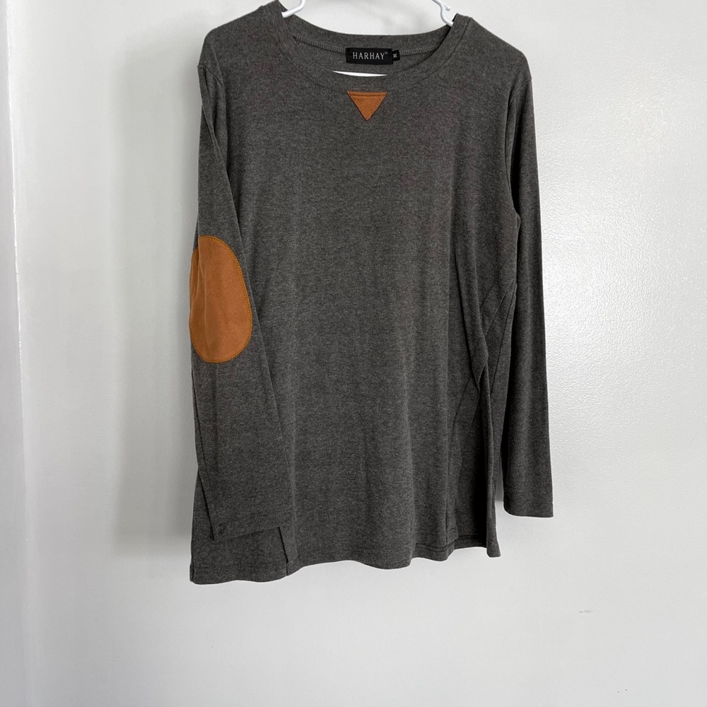 Sweater with Elbow pads